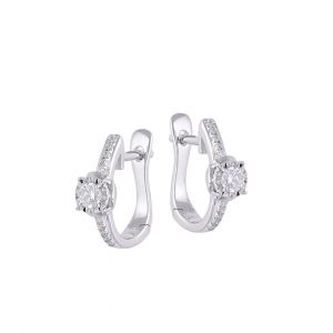 Anting Berlian VER664004 Victoria Jewellery