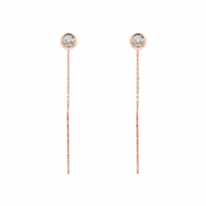Anting Berlian VER655538 Victoria Jewellery - Rosegold