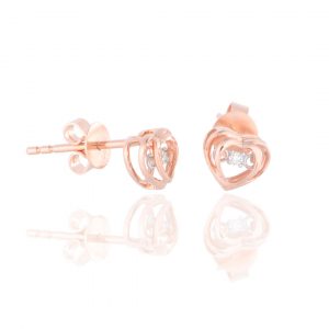 Anting Berlian Love / Giwang Berlian Love VER633673 Victoria Jewellery