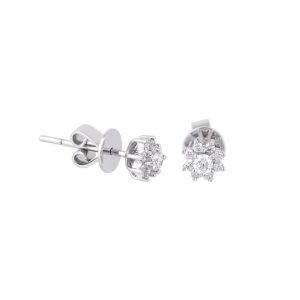 Anting Berlian Bunga VER667531 Victoria Jewellery