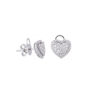 Anting Berlian Love VER444576 Victoria Jewellery