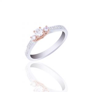 Cincin Berlian Trilogi VLR628242 Victoria Jewellery