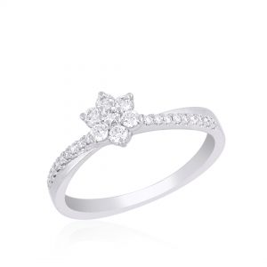 Cincin Berlian Bunga VLR678773 Victoria Jewellery - 11