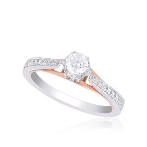 Cincin Berlian Sertifikat GIA VLR595919 Victoria Jewellery