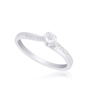 Cincin Berlian Solitaire VLR611404 Victoria Jewellery