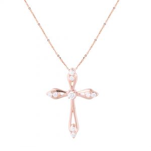 Liontin Salib Berlian VPD631334 Victoria Jewellery