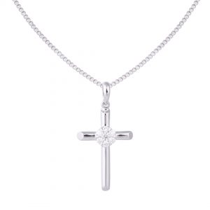 Liontin Salib Berlian VPD706926 Victoria Jewellery