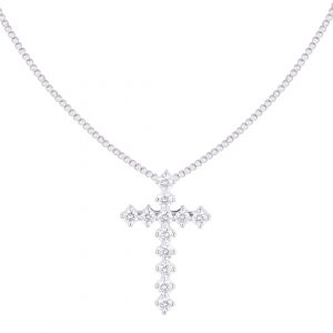 Liontin salib Berlian VPD584760 Victoria Jewellery