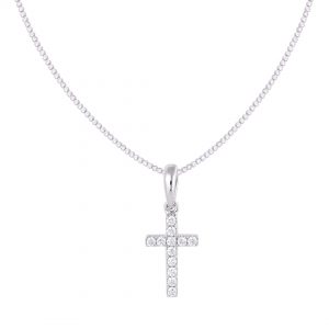 Liontin Salib Berlian VPD584777 Victoria Jewellery