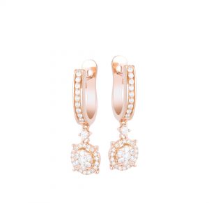 Anting Berlian Gantung VER733601 Victoria Jewellery