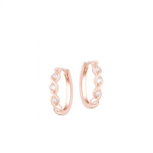 Anting Berlian Bulat VER Victoria Jewellery
