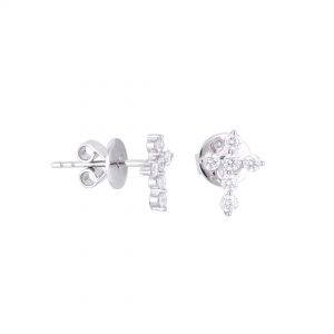 Anting Salib Berlian Giwang VER7253 Victoria Jewellery