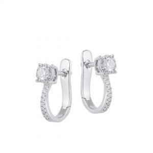 Anting Berlian Solitaire VER733656 Victoria Jewellery