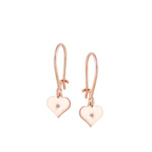Anting Berlian Gantung Love Desi Victoria Jewellery