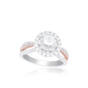 Cincin Berlian Sertifikat GIA VFLR736497 Victoria Jewellery