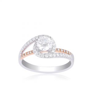 Cincin Berlian Sertifikat GIA VFLR503037 Victoria Jewellery