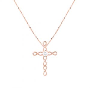 Liontin Salib Berlian VPD748582 Victoria Jewellery