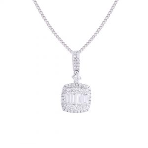 Liontin Berlian Baugette VPD646758 Victoria Jewellery