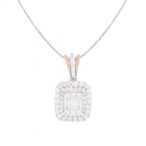Liontin Berlian Baugette VPD763103 Victoria Jewellery