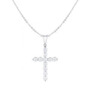 Liontin Salib Berlian VPD653183 Victoria Jewellery