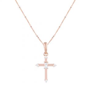 Liontin Salib Berlian VPD725224 Victoria Jewellery