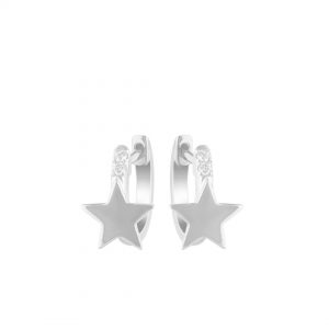 Anting Berlian Bintang VER824026 Victoria Jewellery - White Gold